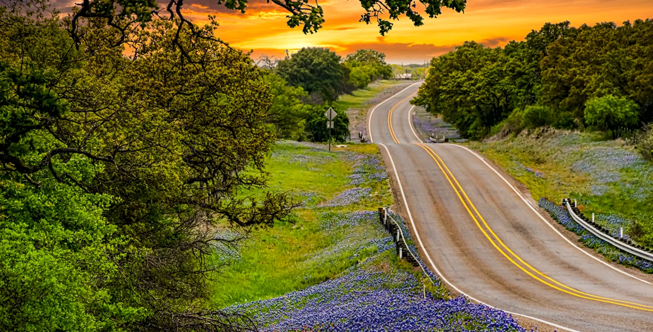 The beauty of Texas Hill Country when you stay with us